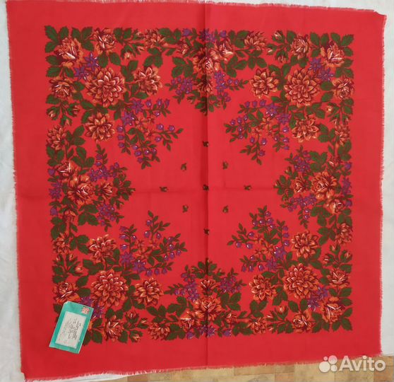 Платки Павловопосадские 4 шт