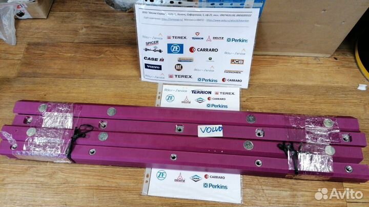 Комплект слайдеров для телескопа Volvo BL61B,BL71