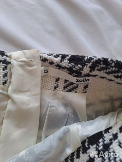 Юбка твидовая