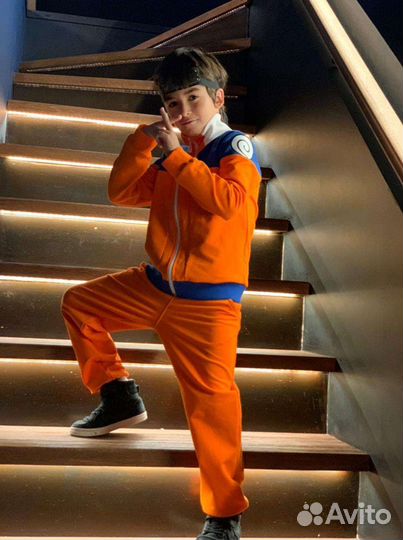 Косплей Костюм Наруто Узумаки Naruto