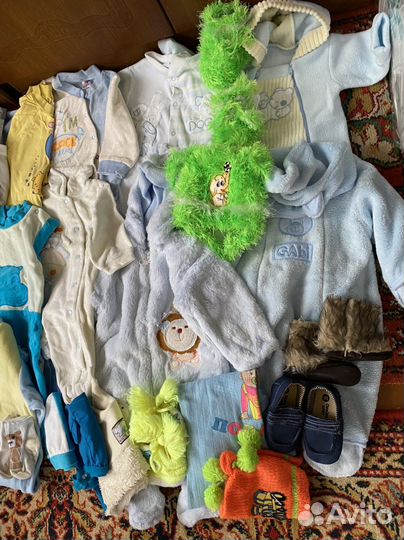 Вещи пакетом от 4 месяцев до годика
