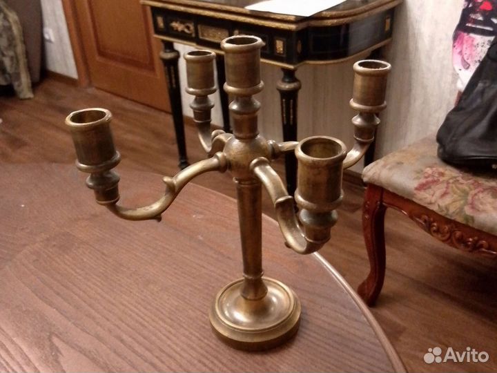 Подсвечник канделябр 19 век европа