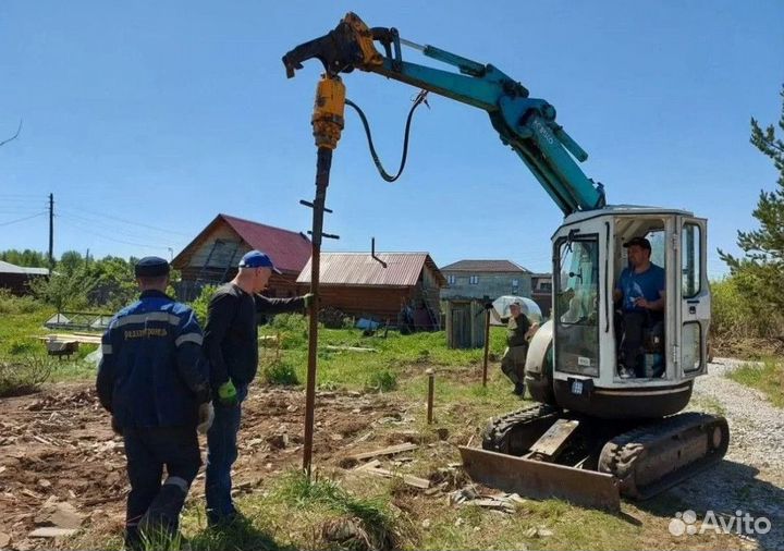 Винтовые и жб сваи для фундамента