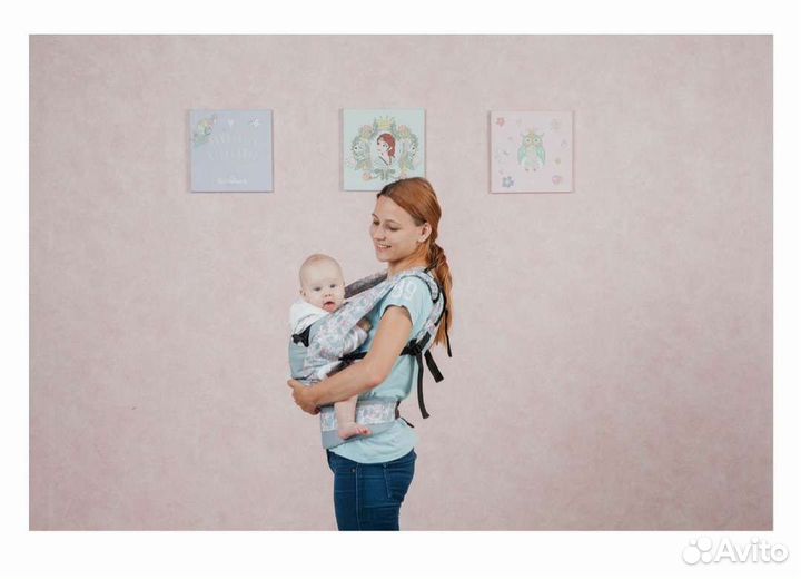 Эргорюкзак-переноска polini kids