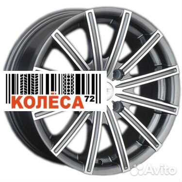 LS Wheels LS312 7.5x17 5x112 ET45 Dia57.1 GMF