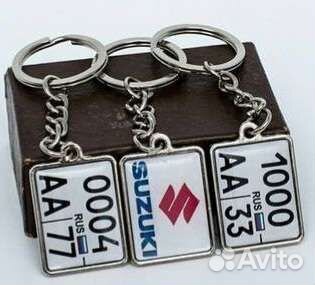 Брелок госномер мотоцикла