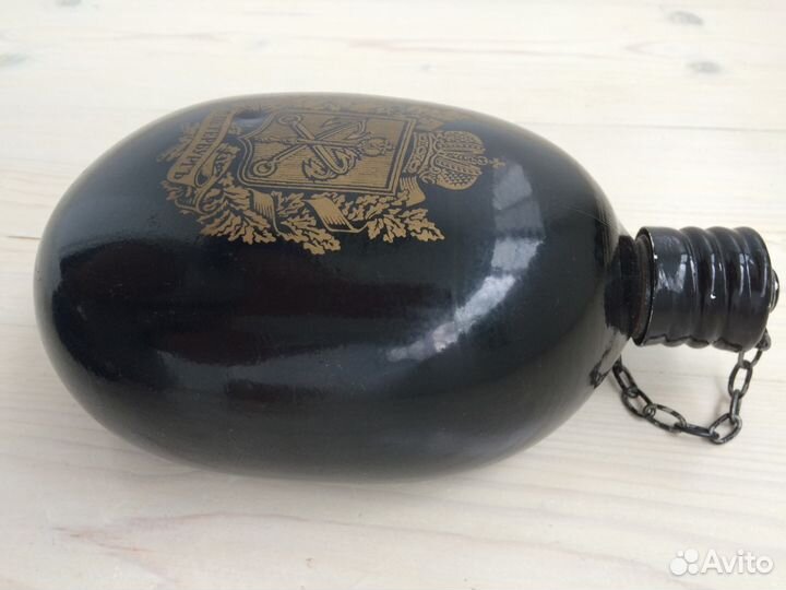 Фляга туристическая металлическая