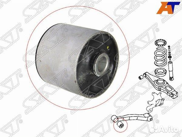 Сайлентблок заднего продольного нижнего рычага