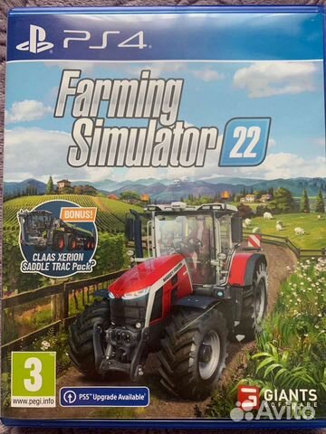 Farming simulator 22 ps4 диск
