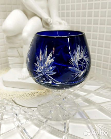 Фужеры из цветного хрусталя