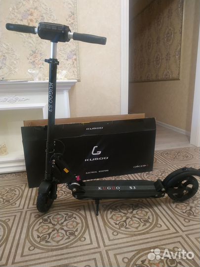 Электросамокат kugoo s3
