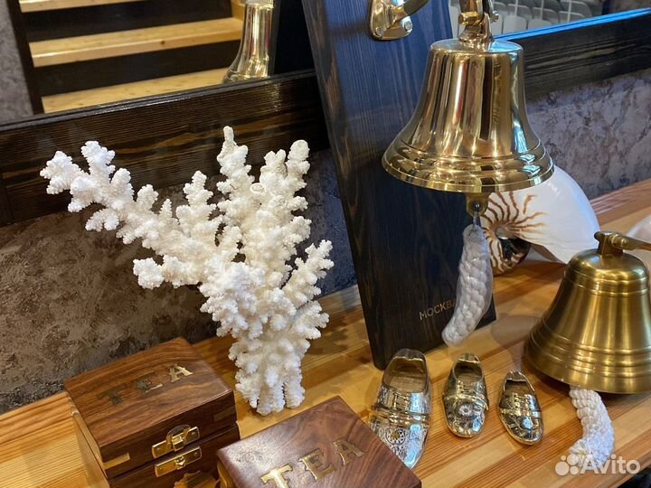 Рында Античный стиль Штурвал Якорь Брелки