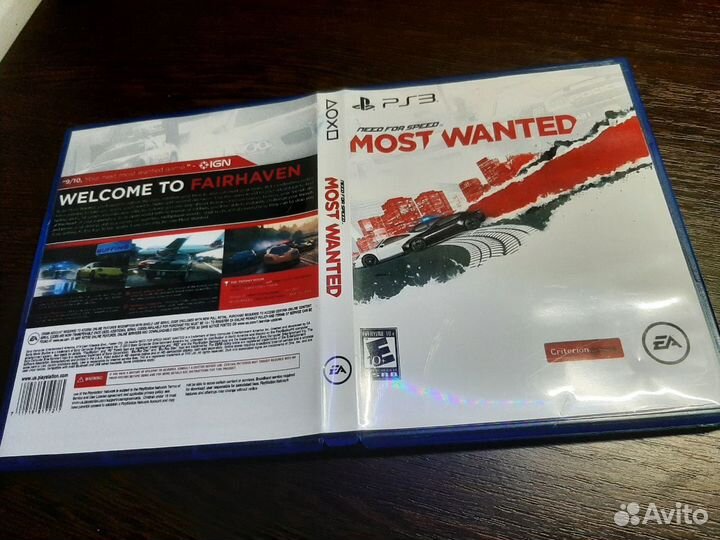 Need for Speed Most Wanted PS3 Русская версия