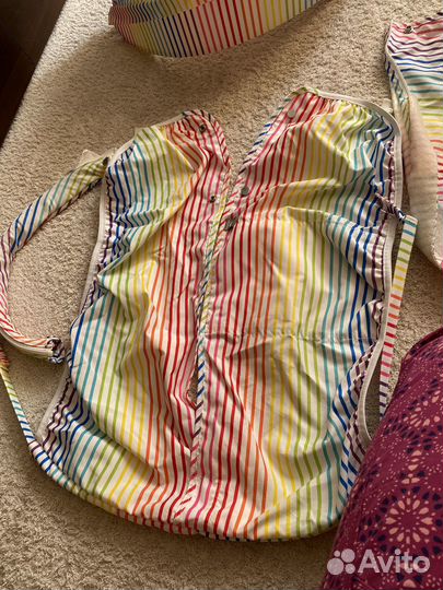 Летний кит на коляску stokke радужный