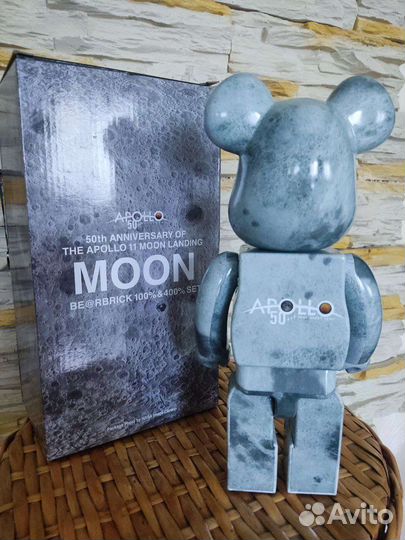 Bearbrick 400 игрушка Moon