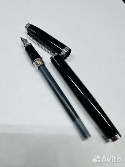 Перьевая ручка Parker IM Core Black Chrome CT F