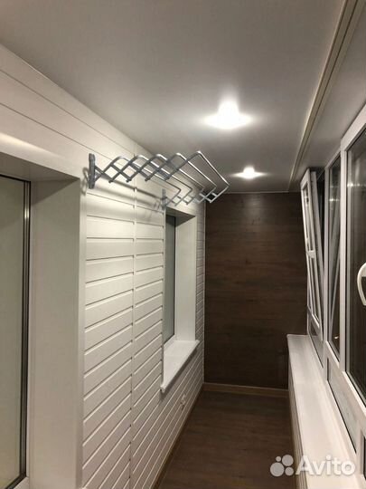 Внутренняя отделка балкона