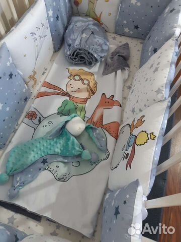 Бортики, детская постель. Кровать. Кокон.Новое