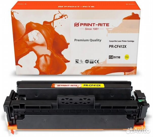 Картридж Print-Rite PR-CF412X 1458548