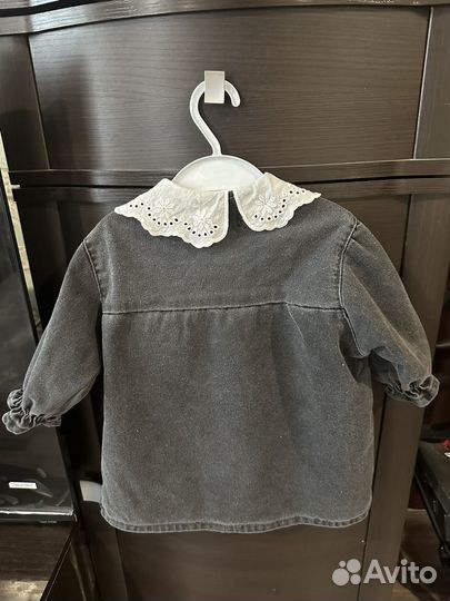 Детское джинсовое платье zara