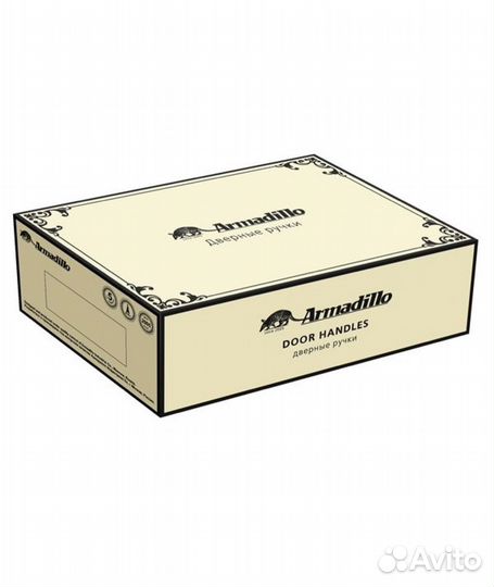 Дверная ручка Armadillo Silvia Серебро 925