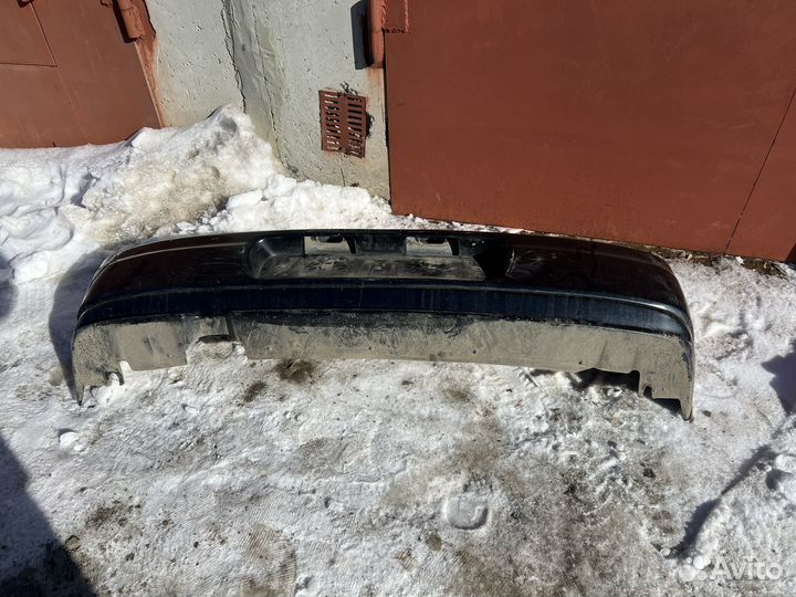 Задний бампер ваз 2112