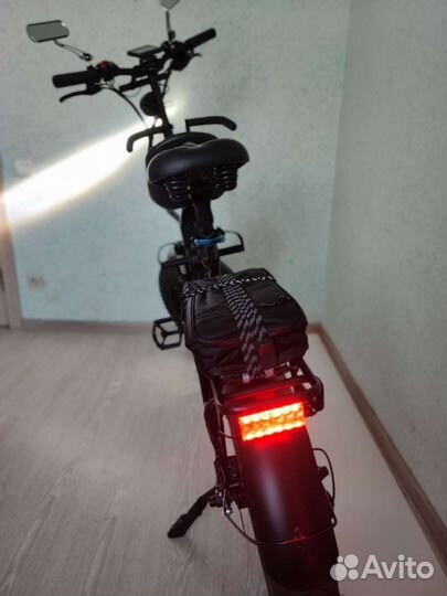 Электровелосипед фет-байк бу, складной