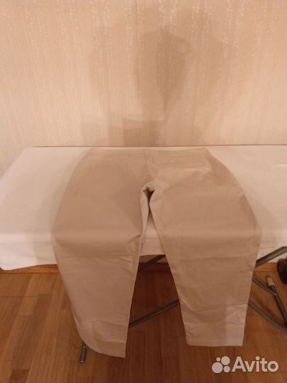 Брюки женские летние 46 48 бежевые