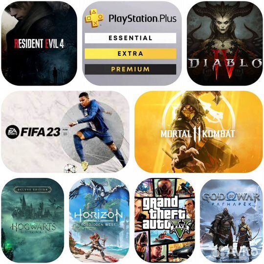 Игры для PlayStation 4/5 Подписка PS Plus