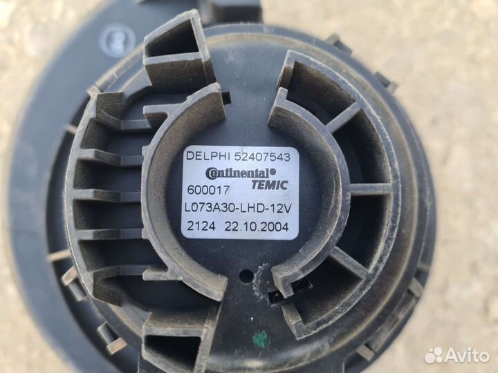 Вентилятор отопителя Opel Astra H