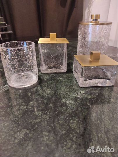 Windisch cracked crystalнабор для ванной комнаты