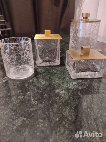 Windisch cracked crystalнабор для ванной комнаты