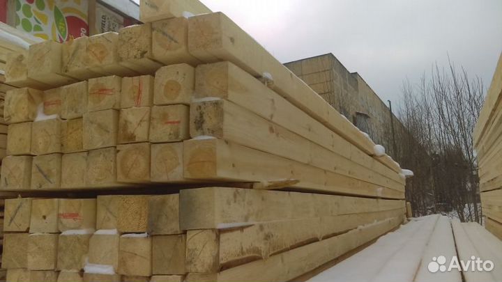 Брусок сухой строганный хвоя сорт В