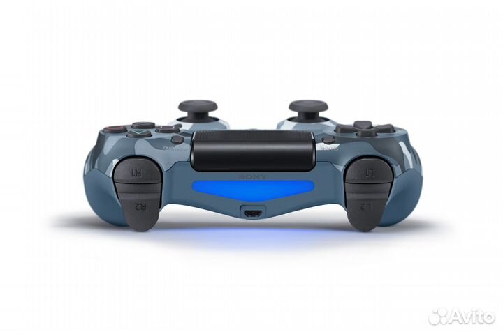 PS4 джойстик DualShock 4 V2 Blue Camouflage, новый