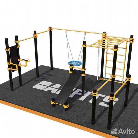 Воркаут Комплексы, Турник, шведская стенка, качели