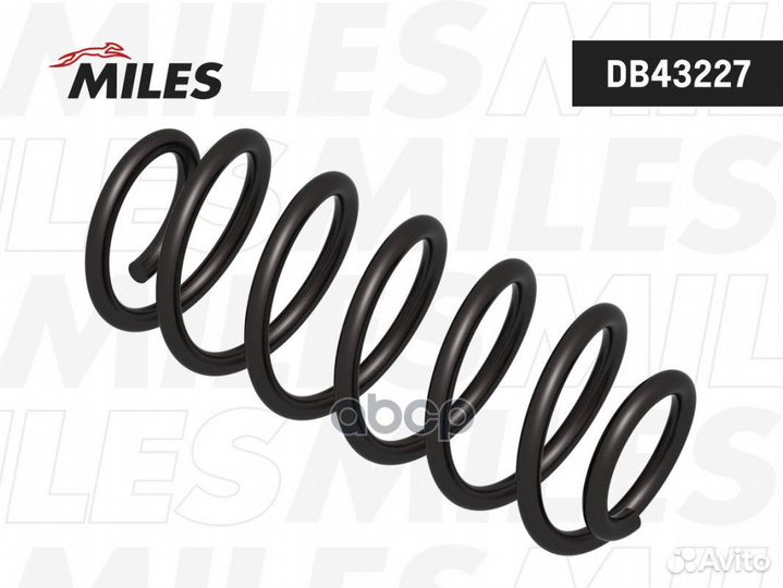 Пружина подвески toyota vitz 99-05,platz 99-06