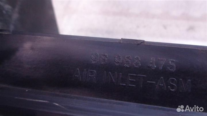 Воздухозаборник (внутри) Chevrolet Cruze J300 200