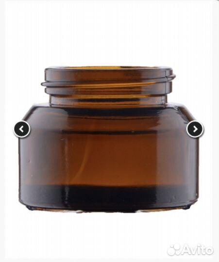Банка тара под косметику 30 мл стеклянная