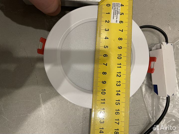 Точечный LED светильник для натяжных потолков 10вт