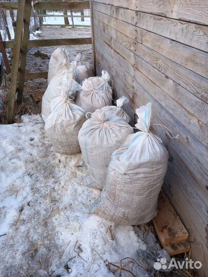 Навоз конский в мешках