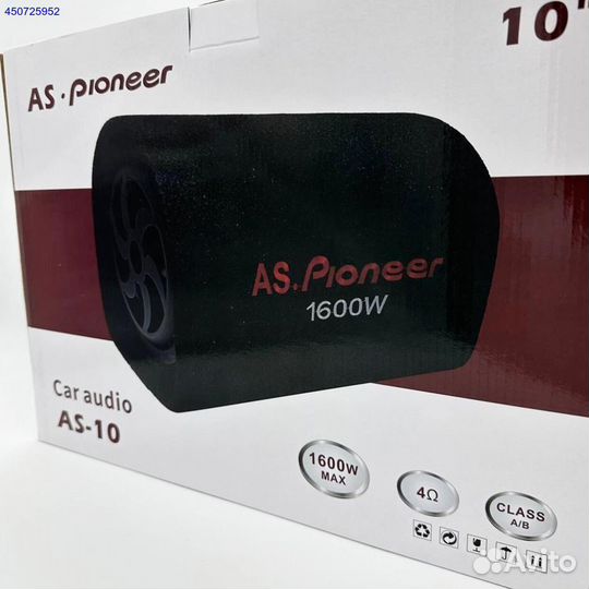 Активный сабвуфер pioneer 10 дюймов