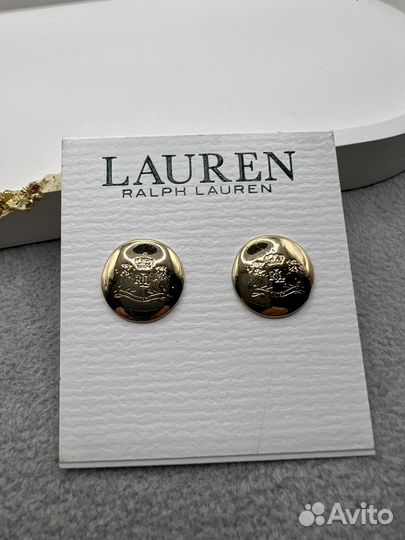Серьги и браслет Ralph Lauren комплект