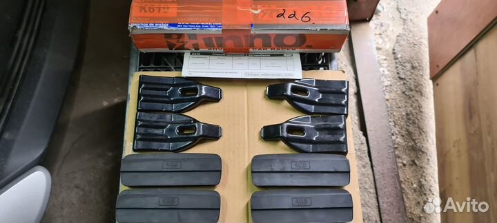 Inno крепление поперечин багажника