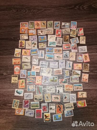 Этикетки спичечные СССР