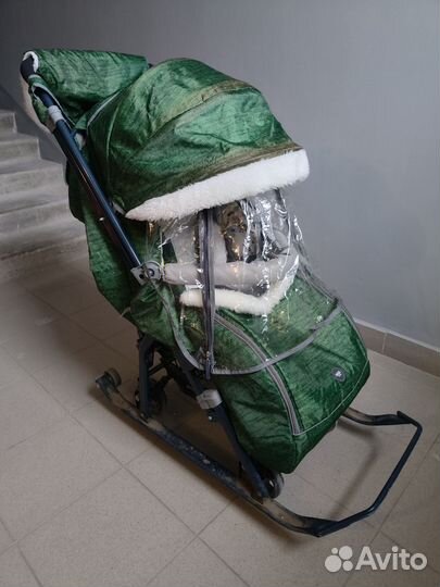 Санки коляска ника 7-1Б