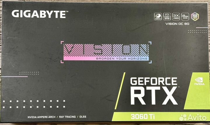 Gigabyte GeForce RTX 3060 ti vision OC (samsung)