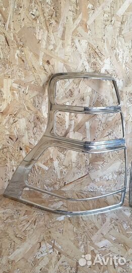 Хром накладки LC prado 150