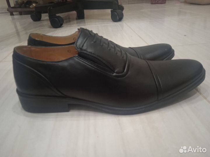 Мужские кожаные туфли