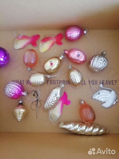 Елочные игрушки СССР