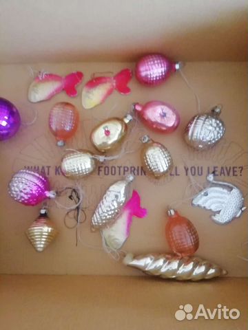 Елочные игрушки СССР